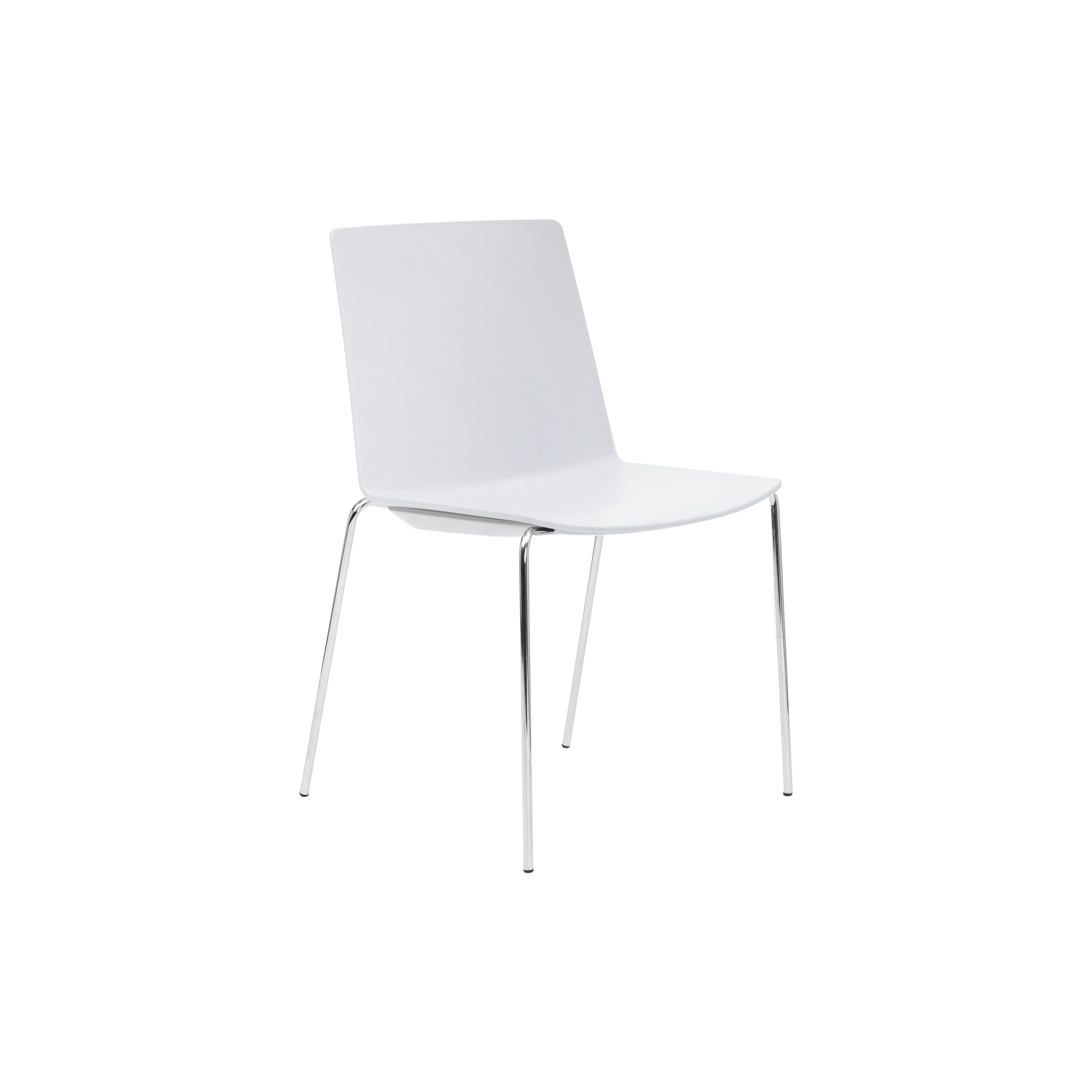 Jubel 4-Leg Chrome White Shell