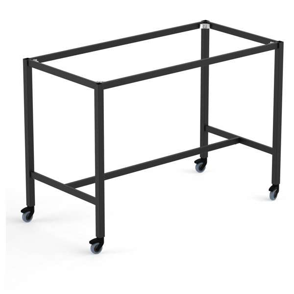 Durafurn Spire Square Leg 950 Bar Height Frame with 100mmH Castors