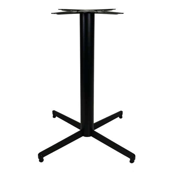 Durafurn Stockholm Coffee Base - Round Pole - Black