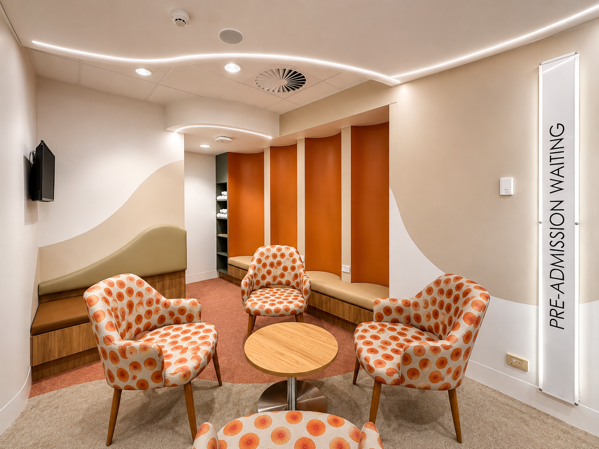 Pre-Admission Patient & Visitor Spaces