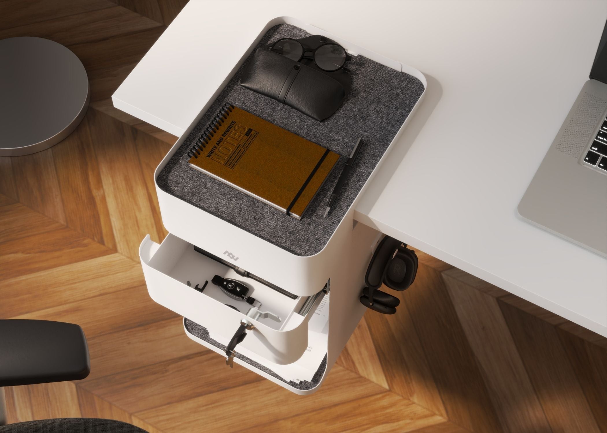 Anti-Gravity Storage Caddy