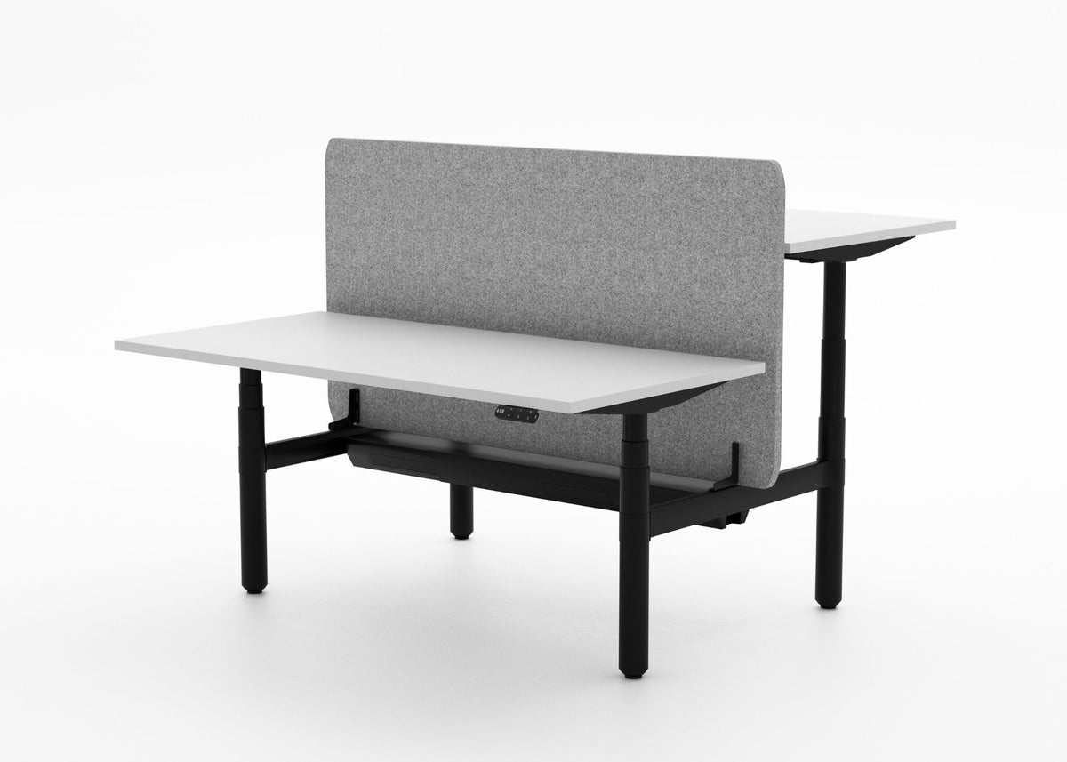 ENV4 Round Electric Back-to-Back Workstation