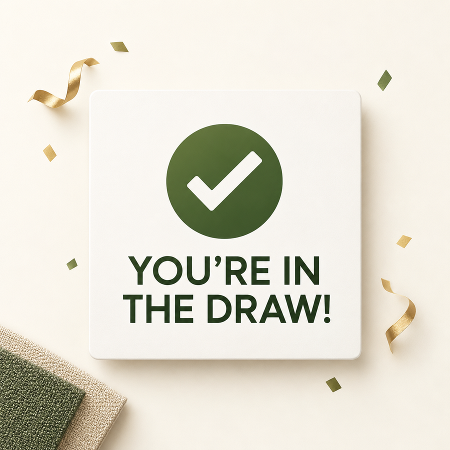 3. You're in the Draw!