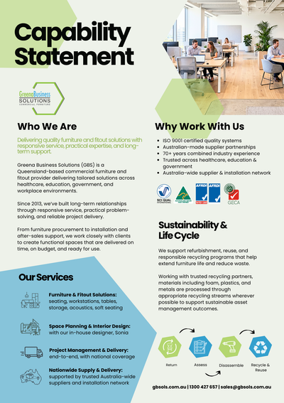 2026 GBS Capability Statement