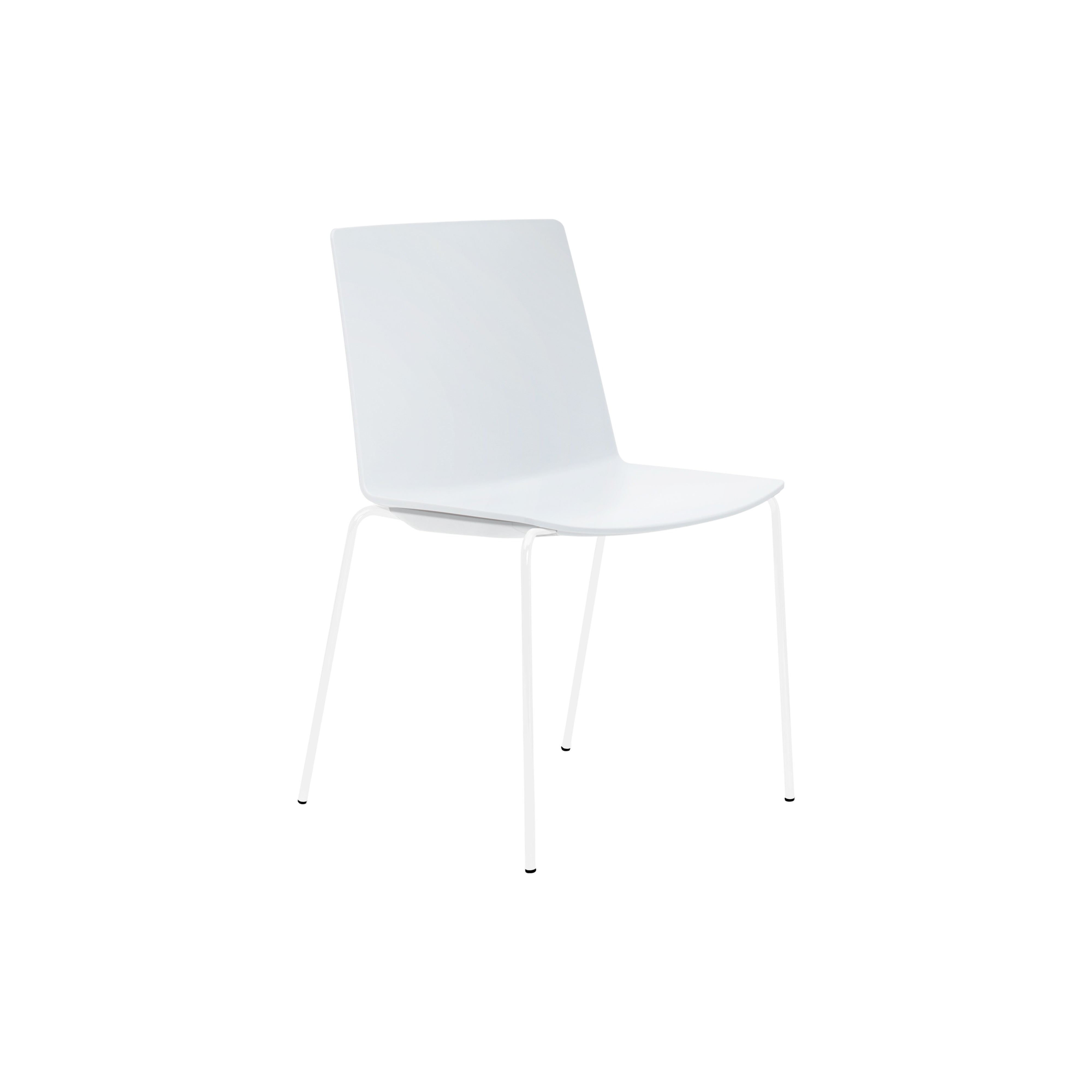 Jubel 4-Leg White Frame White Shell