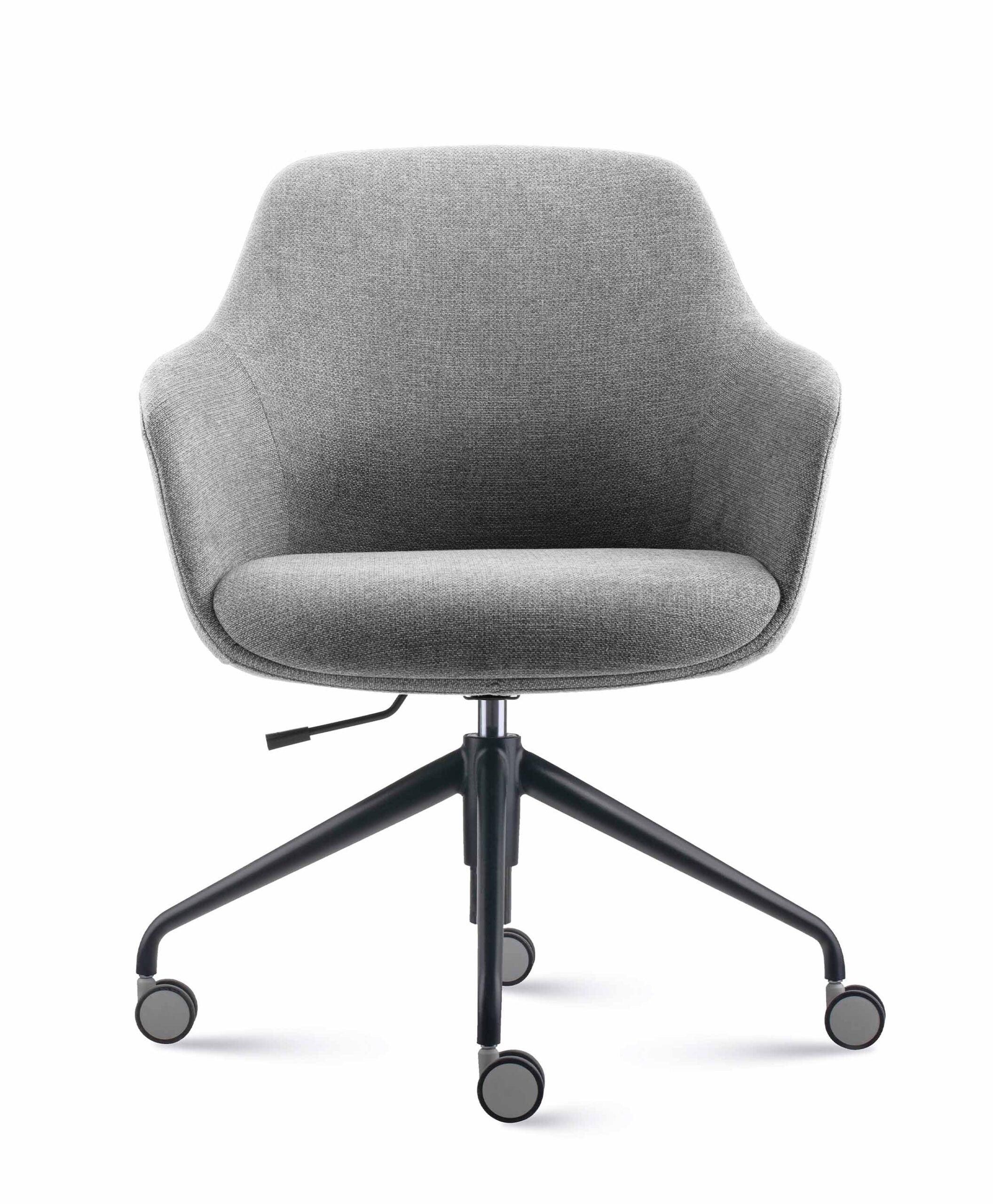 Aspen 4 Star Tub Chair - Light Grey Fabric